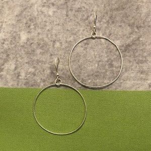 Silver Hoop Earrings